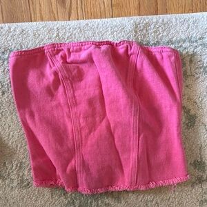 Superdown Pink Tube Top